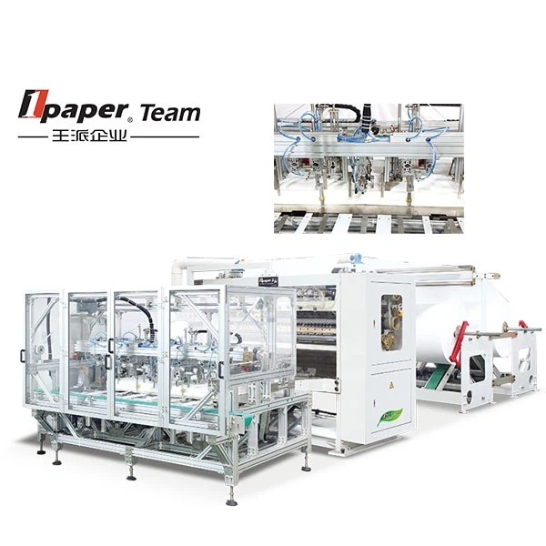 Tissue Folding Machine Is Usually Seen Among A Faciall Tissue Production Line